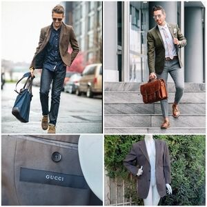 TOM FORD GUCCI ARMY GREEN‎ BLAZER